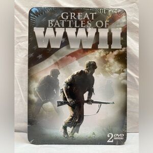 New Sealed Collector’s Tin WWII DVD Set